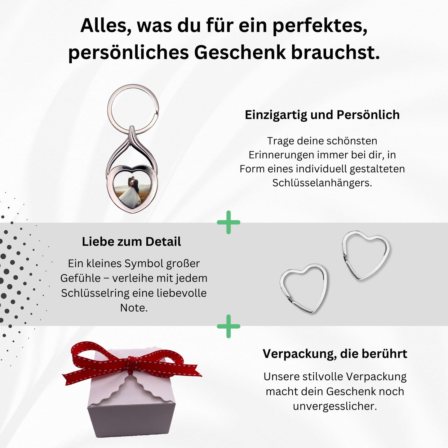 Personalisierter Schlüsselanhänger | Liebesbeweis