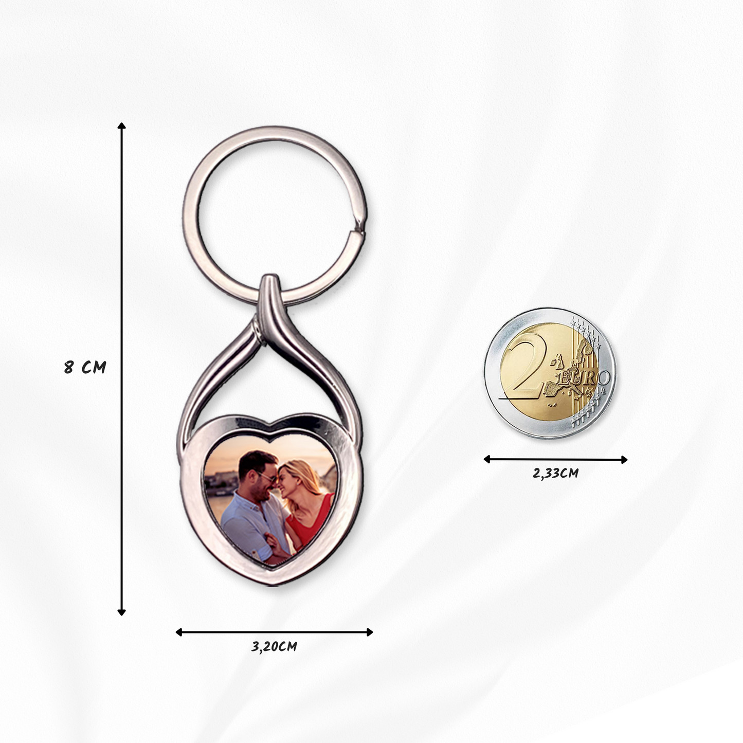 Personalisierter Schlüsselanhänger | Liebesbeweis