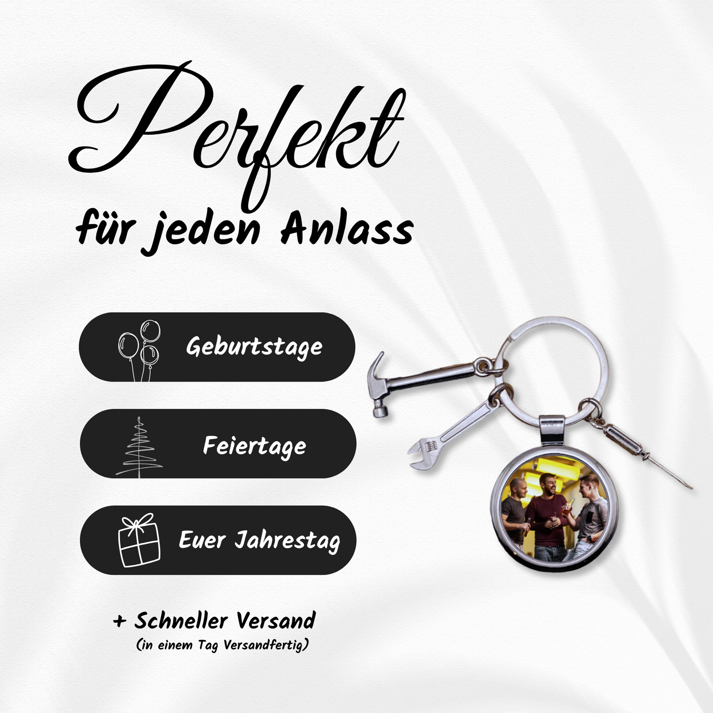 Personalisierter Schlüsselanhänger | HandwerkHelden