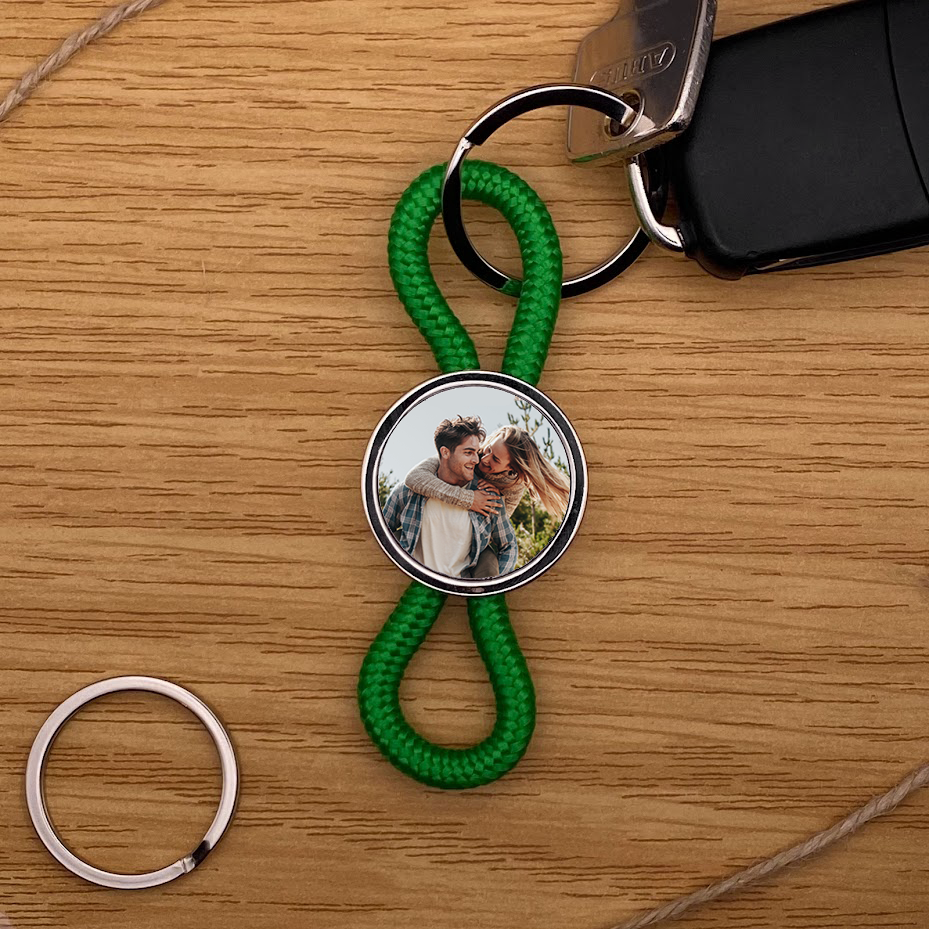 Personalisierter Schlüsselanhänger | Schlüsselerlebnis | grün